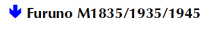 Furuno M1835