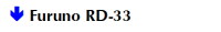 Furuno RD-33