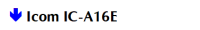 Icom IC-A16E