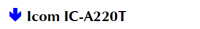 Icom IC-A220T
