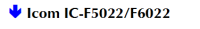 Icom IC-F5022