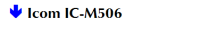Icom IC-M506