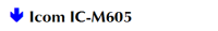 Icom IC-M605
