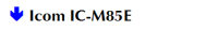 Icom IC-M85E