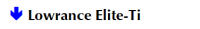 Lowrance Elite Ti