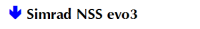 Simrad NSS evo3