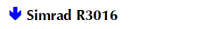 Simrad R3016