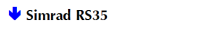 Simrad RS35