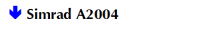Simrad A2004