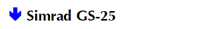 Simrad GS25