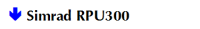 Simrad RPU300