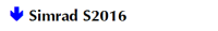 Simrad S2016